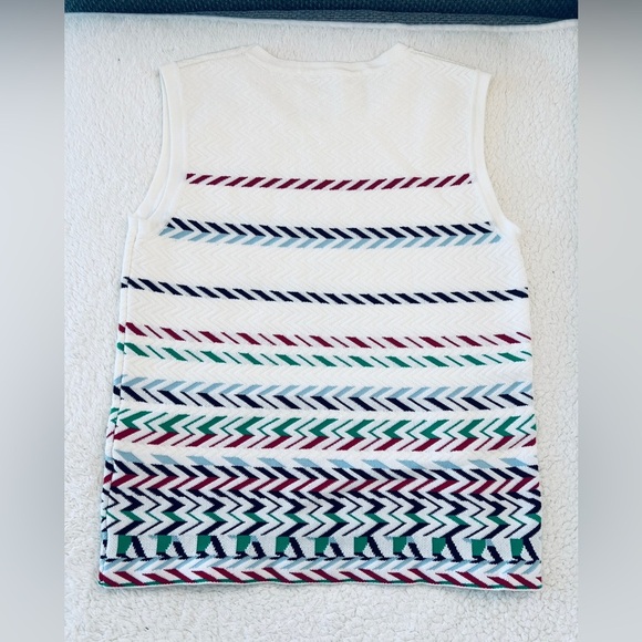 YESWOMEN Design Ivory Chevron Stripe Cotton Two-Piece Set – Size M - Picture 14 of 14